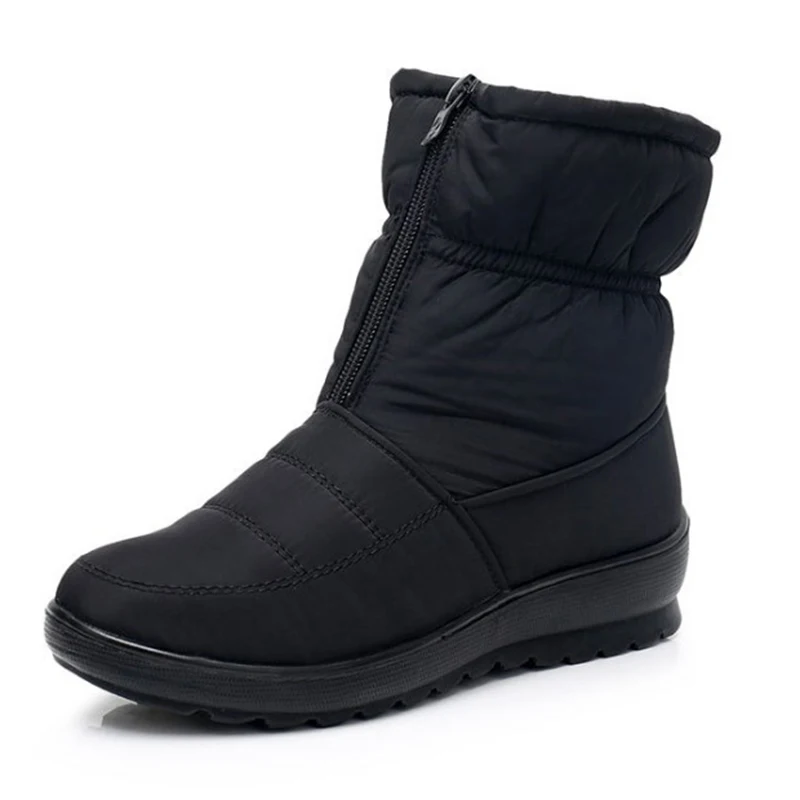 WYFAMDER/Водонепроницаемые зимние ботинки коллекция 2020 года Модные ботильоны на