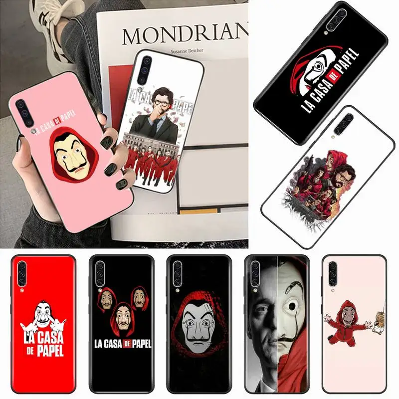 

Money Heist House Paper Spain TV Phone Case For Samsung galaxy A S note 10 7 8 9 20 30 31 40 50 51 70 71 21 s ultra plus