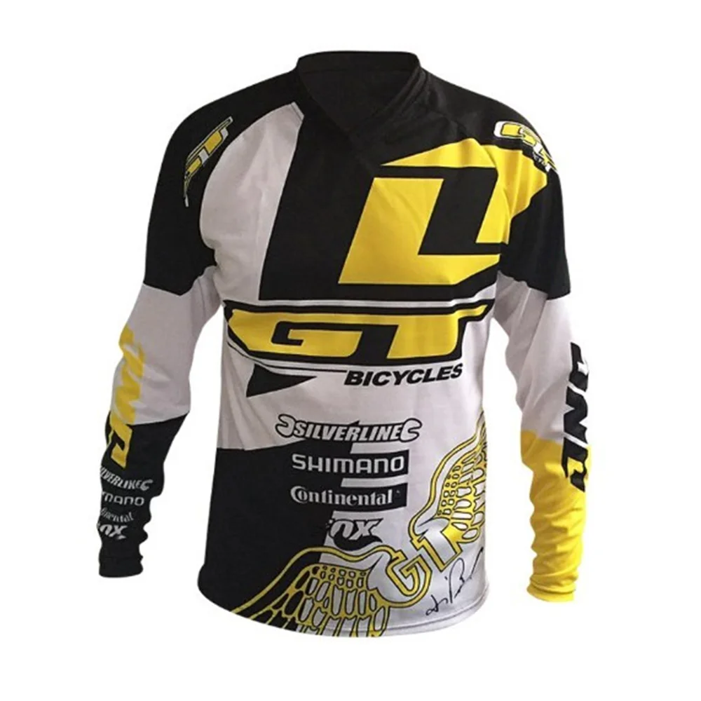 Горный велосипед для верховой езды Шестерни гоночный GT под беговых футболка из