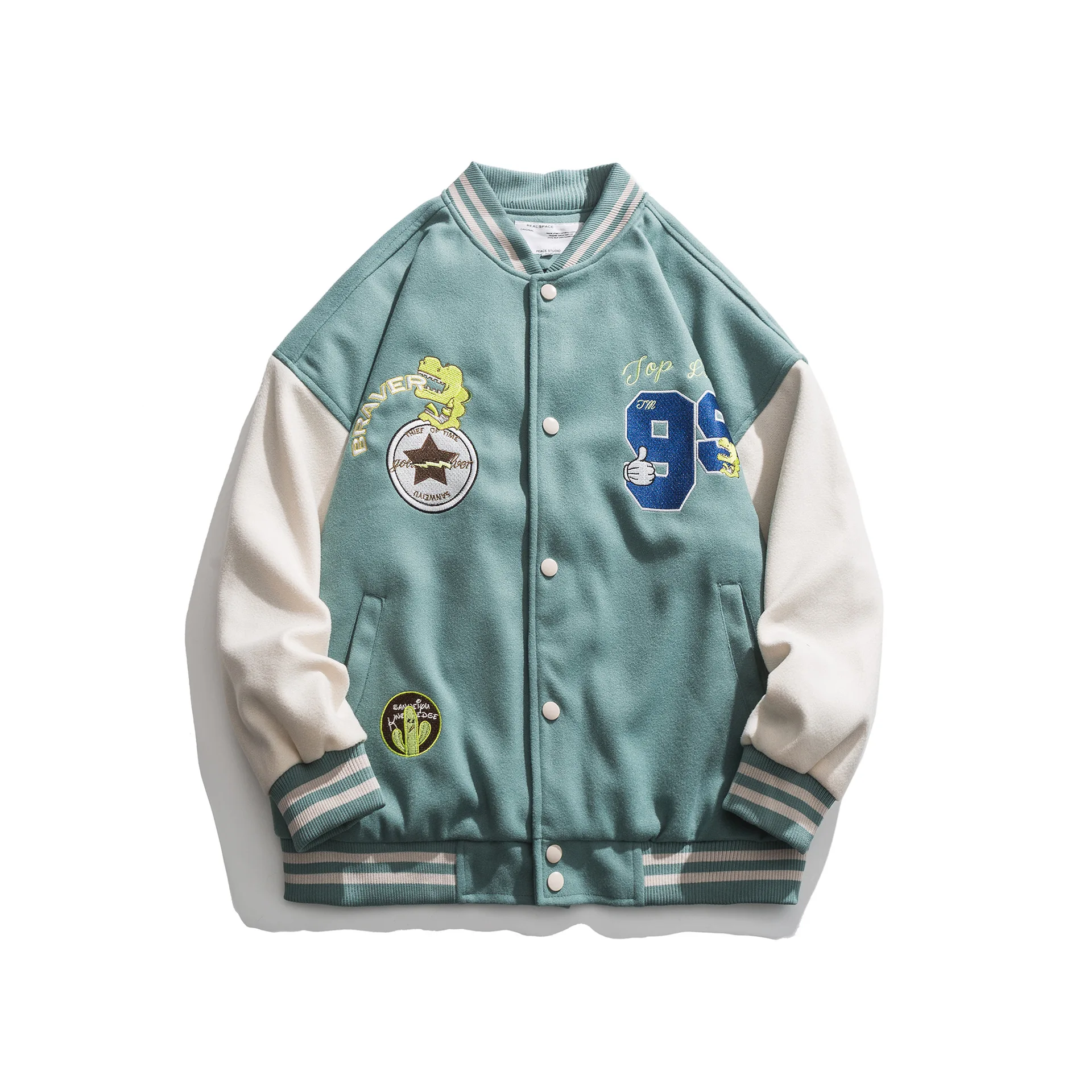 

@YYDS Japanese Autumn Trend Cartoon Print Coat
