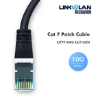 10G Ethernet RJ45 Cat7 сетевой патч-корд Cat 7 свинцовый кабель Snagless экранированный LSZH 10m 15m 20m 25m 30