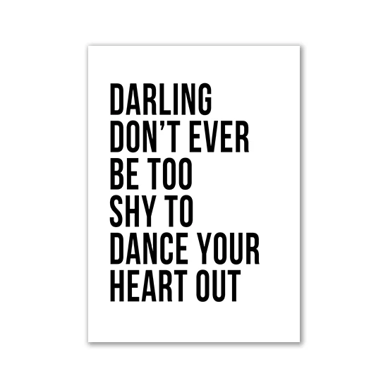 Картины на холсте Pina Colada  Мотивационные надписи Современный стиль