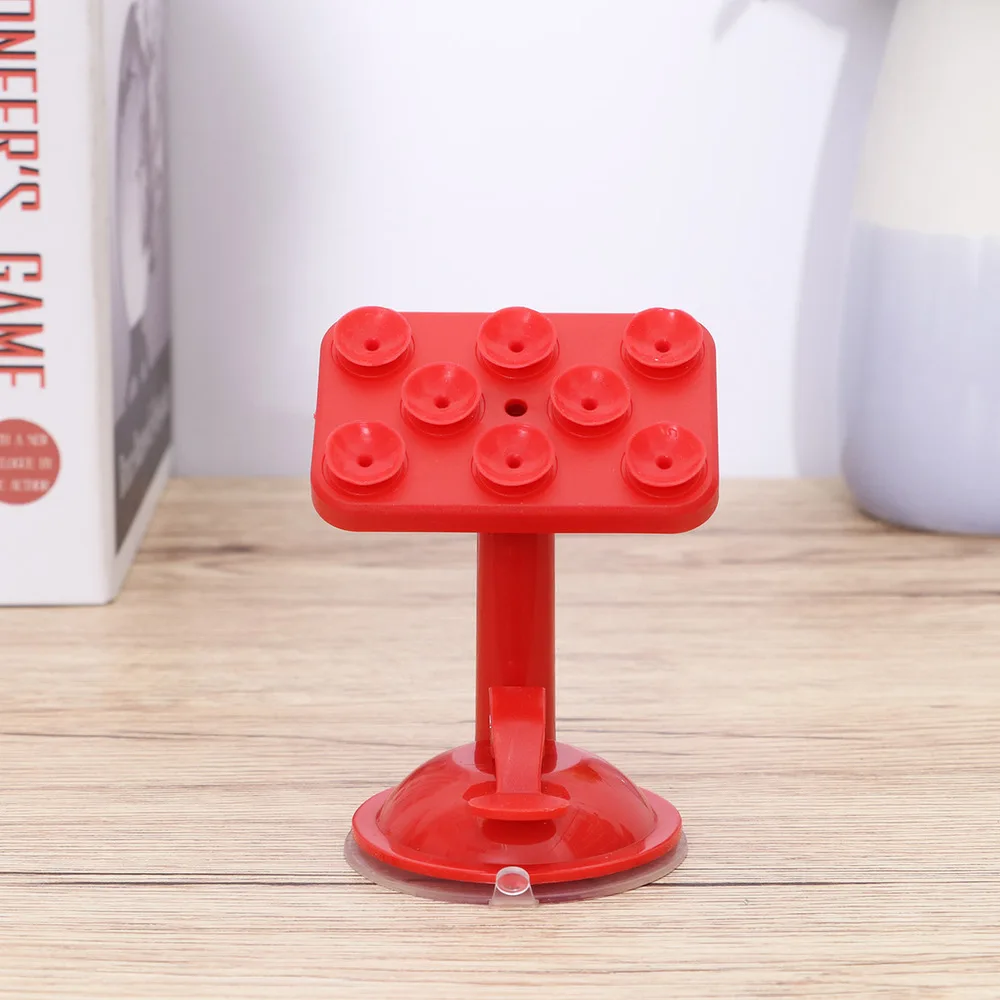 

360 Degree Car Phone Holder For Rotating Car Universal 8 Point Silicone Suction Cup Car Phone Holder(Black)