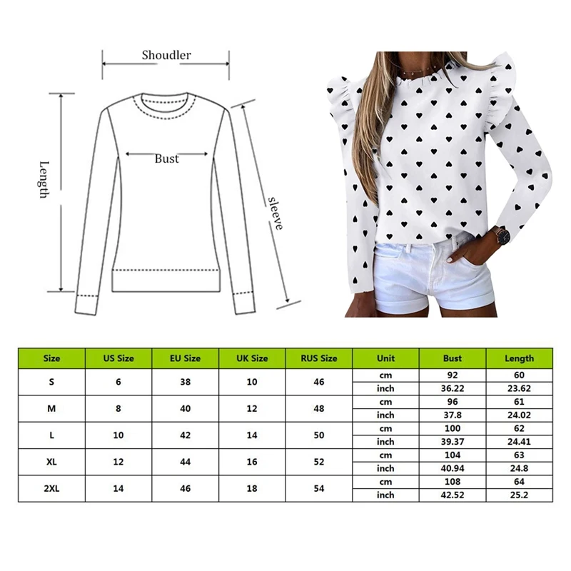 

NIBESSER Women Ruffle Blouse Shirt Print V Neck 2021 Summer Butterfly Sleeve Casual Shirts Office Lady Blouse Tops Workwear