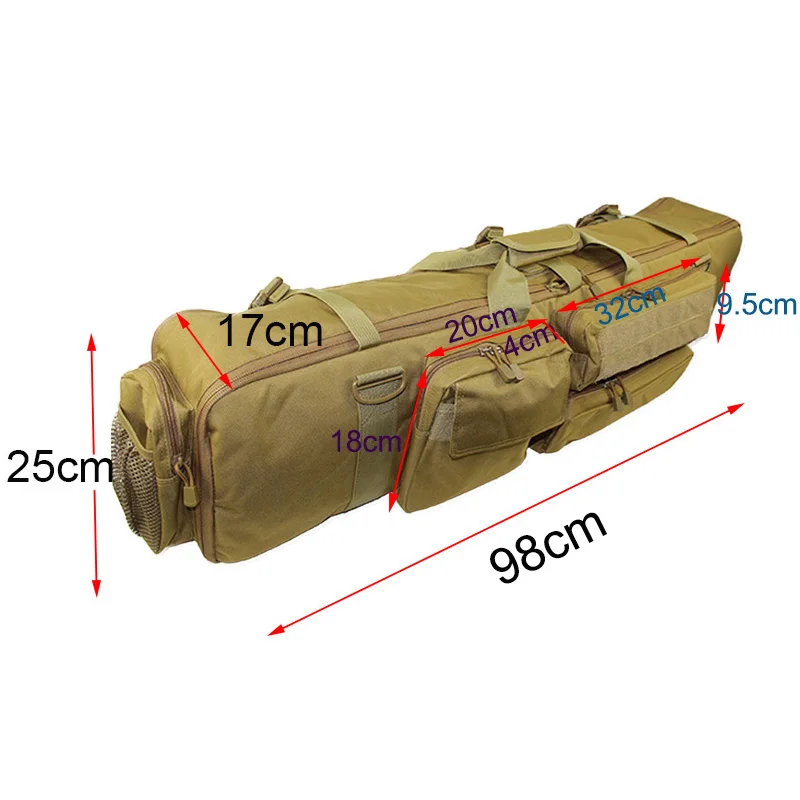 Tactical Airsoft Rifle Gun Bag Backpack For M249 M4A1 M16 AR15 Military Outdoor Sniper Carbine Shooting Carrying Protection Case|Сумки для