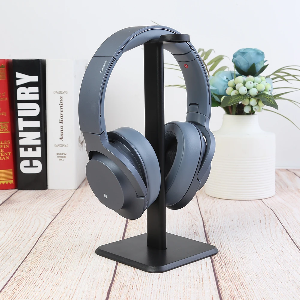 Универсальная настольная подставка для наушников алюминиевая