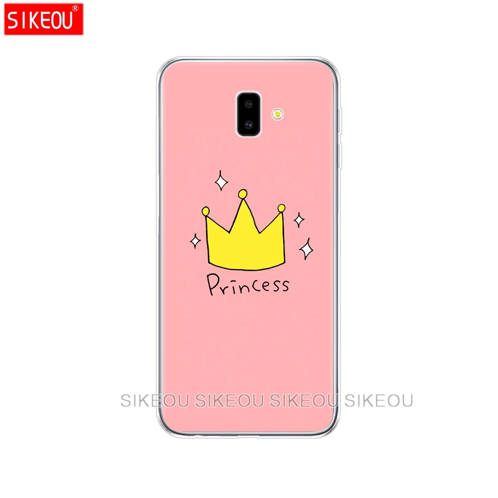 silicone case For Samsung J6 Plus Cases Soft TPU Cover Galaxy J6Plus 2018 J6+ J 6 J610 J610F Phone Capas | Мобильные телефоны и