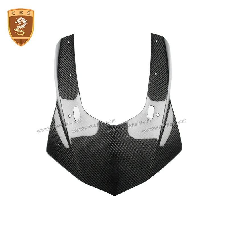 

2015-2019 для Yamaha R1 R1M R1S углеродное волокно Передняя обтекатель для носа, хомут для головы, саржа