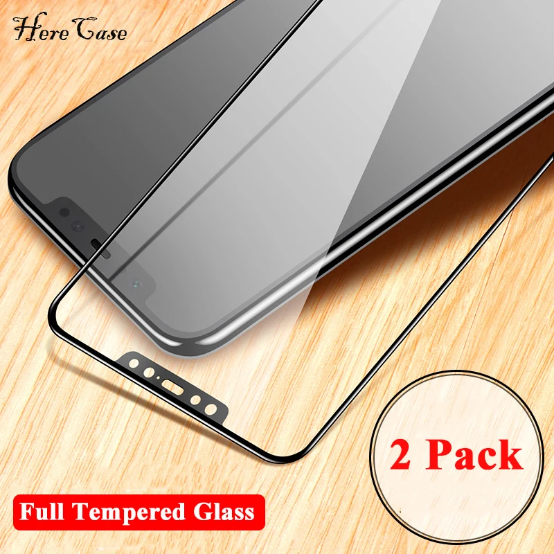 

2 Pack For Xiaomi Pocophone F1 Tempered Glass 9H 2.5D Explosion-proof Screen Protector Film For Xiaomi Poco F1 Little F1 Glass