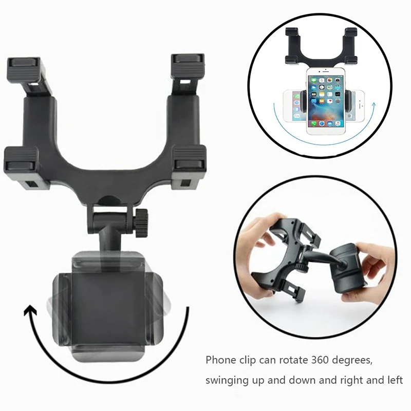 Держатель для мобильного телефона-Автомобильный Автомобильное зеркало заднего