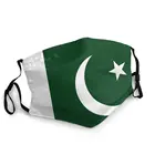 Пакистан Флаг взрослых многоразовые рот маска для лица, ткань против дымки Защитная крышка респиратор