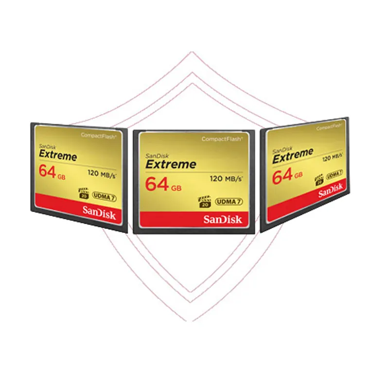Оригинальный SANDISK EXTREME для SLR камеры высокоскоростной CF COMPACTFLASH карта памяти 32 Гб 64 128 ГБ|Карты памяти| |