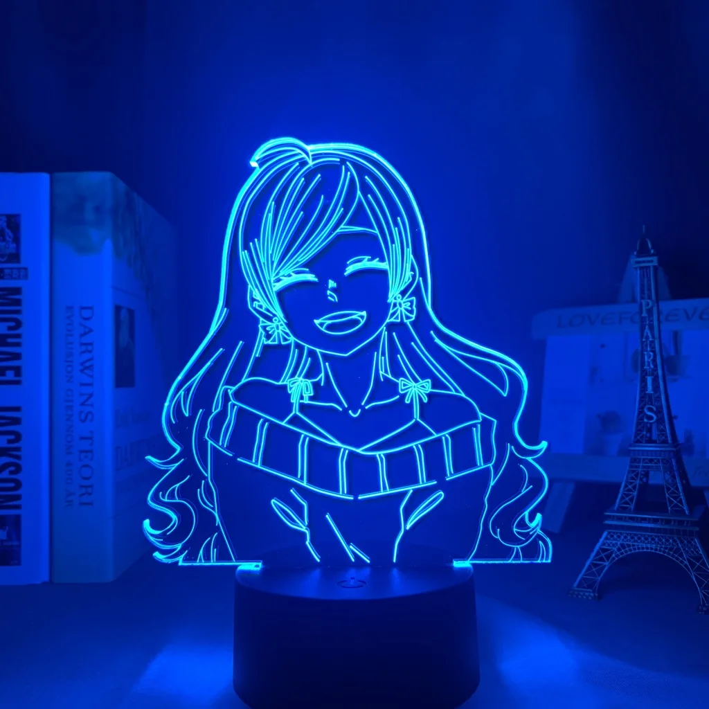 

Светодиодная лампа с 3d рисунком аниме Otome Obey Me Mc для спальни, декоративный ночник, подарок на день рождения, настольная лампа для комнаты, акр...