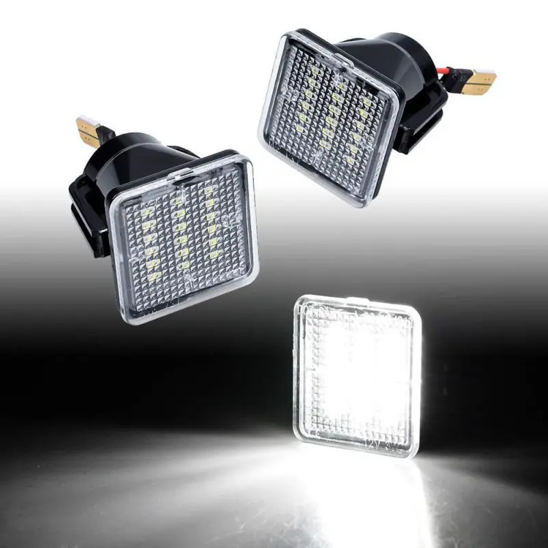 2 шт. светодиодный светильник черного цвета для номерного знака 16-19 Toyota- Tacoma / 14-19