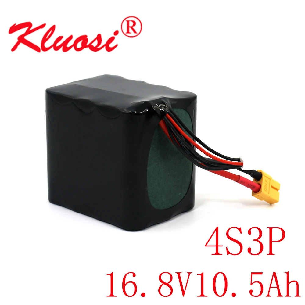 KLUOSI 14 8 V 10.5Ah 10Ah 4S3P 16 ионно литиевая Батарея высокое Ёмкость Бла (беспилотный