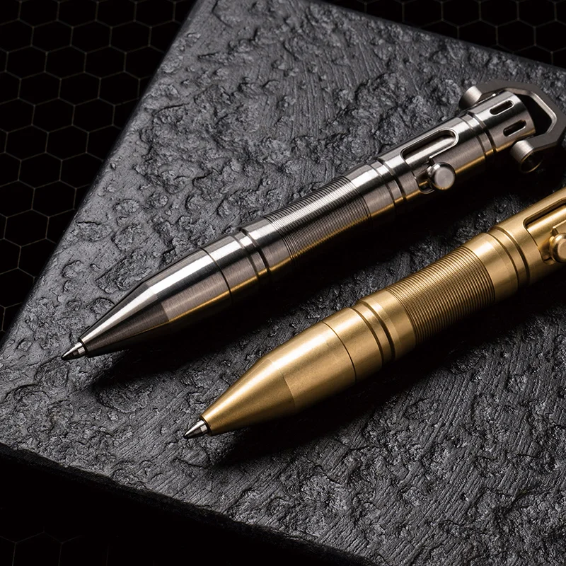 Beli EDC Mini Bolt Pena Taktis Portable Titanium Alloy Tanda Pena Outdoor Baut Pen