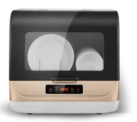 220v dishwasher full automatic domestic desktop small disinfection cabinet mini intelligent embedded dishes mini washing machine