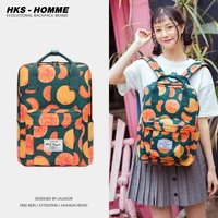 fashion women backpack for school teenagers girls stylish school bag ladies canvas fabric backpack female bookbag laptopbag