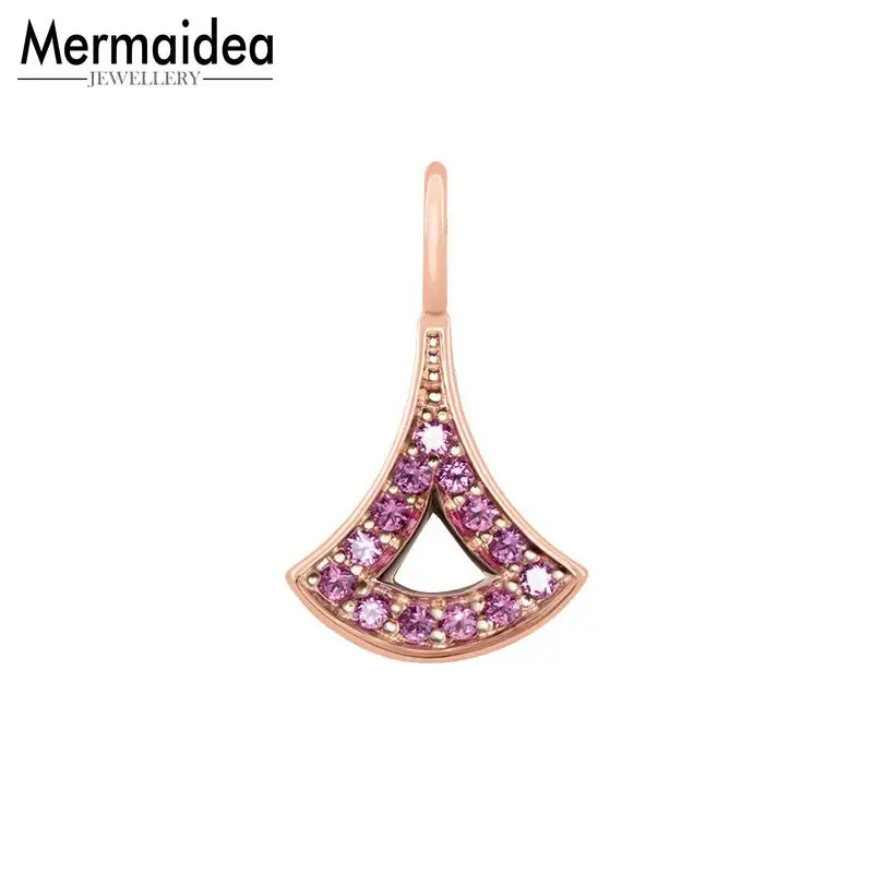 Кулон Роза азиатские украшения 2020 бренд мода посеребренные ювелирные изделия