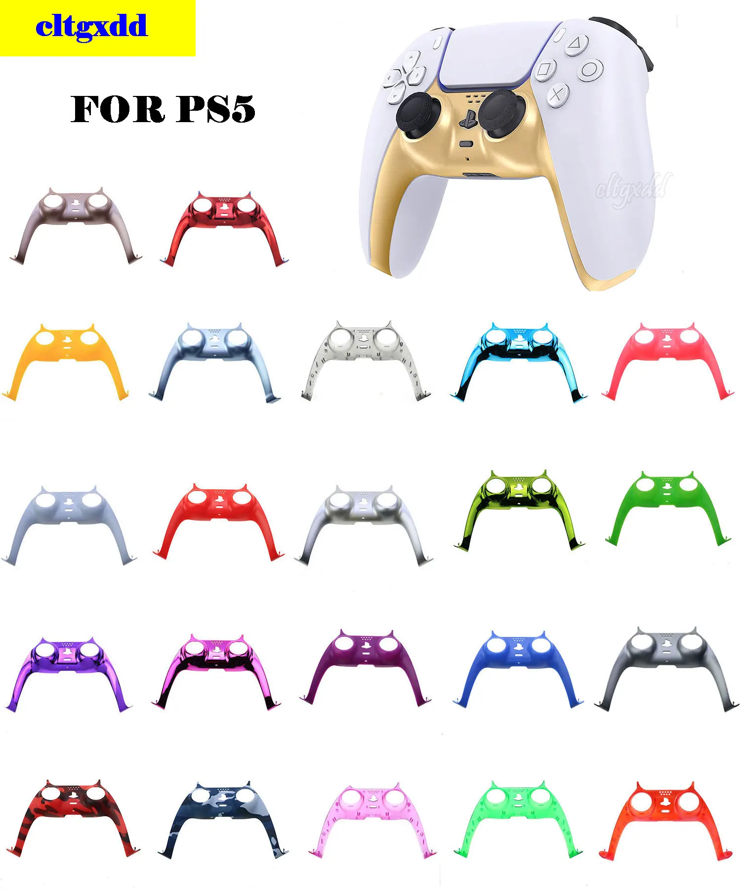 

Spray/normal/gold-plated/transparent shell FORPS5 color accessory handle decorative strip