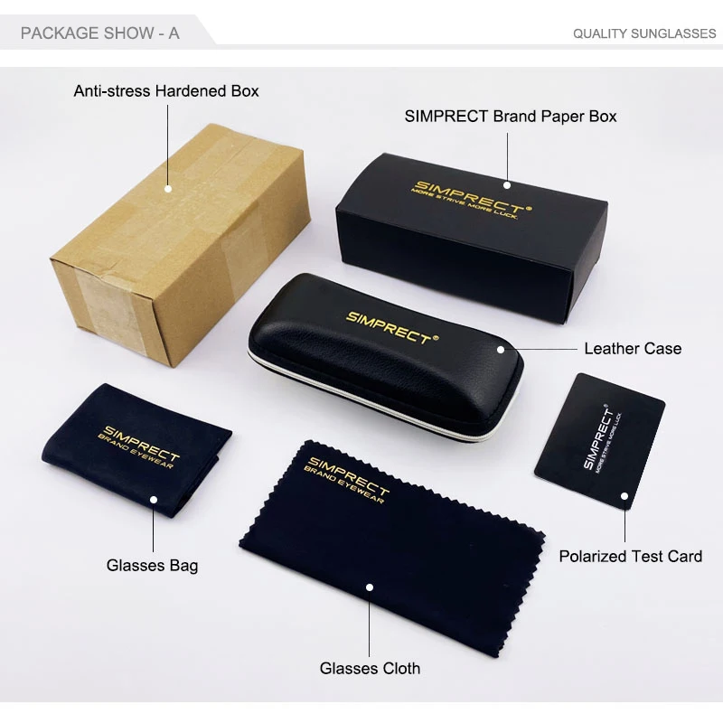 

SIMPRECT 2021 Polarized Sunglasses Women UV400 High Quality Brand Design Square Sun Glasses Fashion Big Frame Oculos de sol