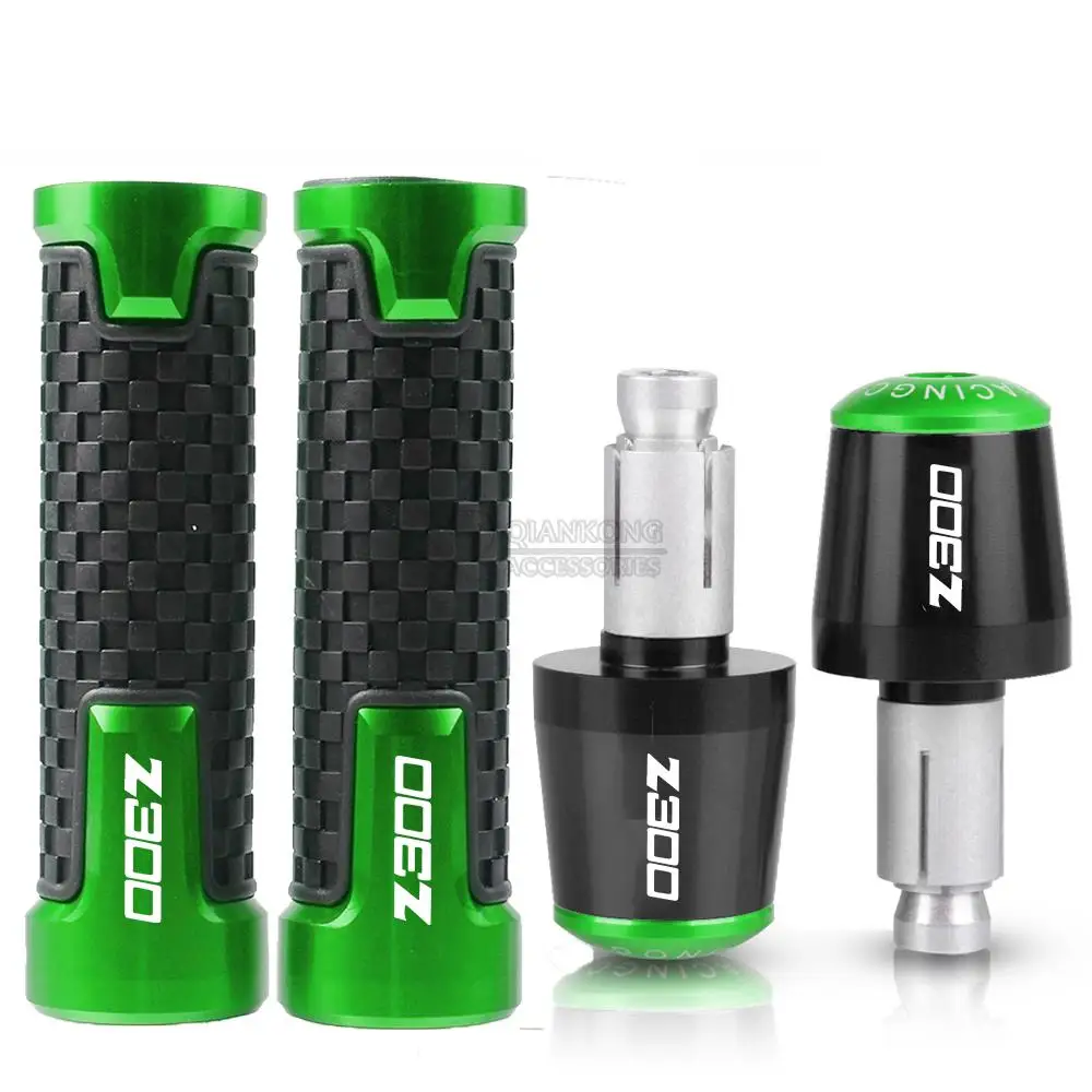 

Handlebar Hand Grips 7/8" 22MM Motorcycle Accessories Handle Bar End Cap For Kawasaki Z300 Z 300 2008-2019 2018 2017 2016 2015