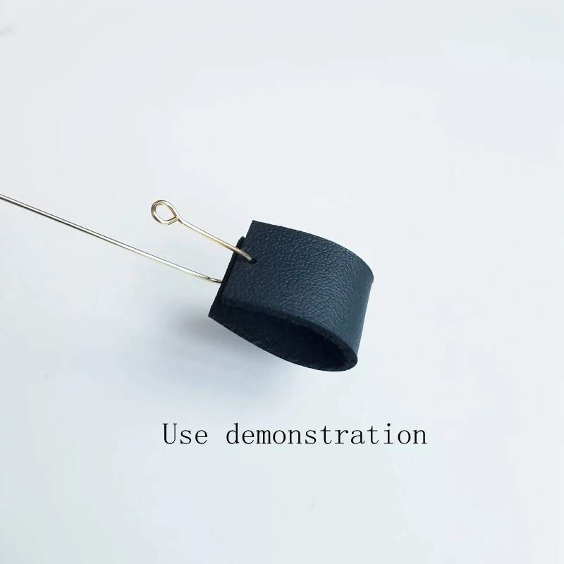 Самодельные серьги ручной работы из материала для сережек с кожаным соединением