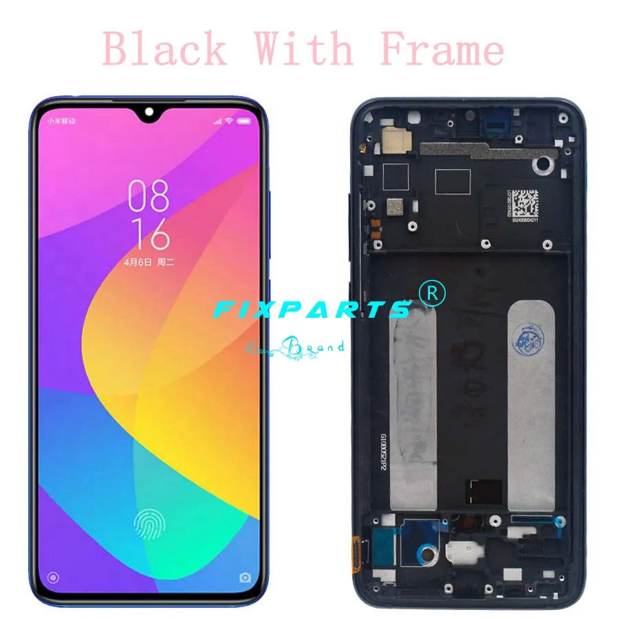 TFT для Xiaomi Mi 9 Lite LCD MI9 Touch MI CC9 сменный экран дигитайзер Сенсорное стекло дисплей |