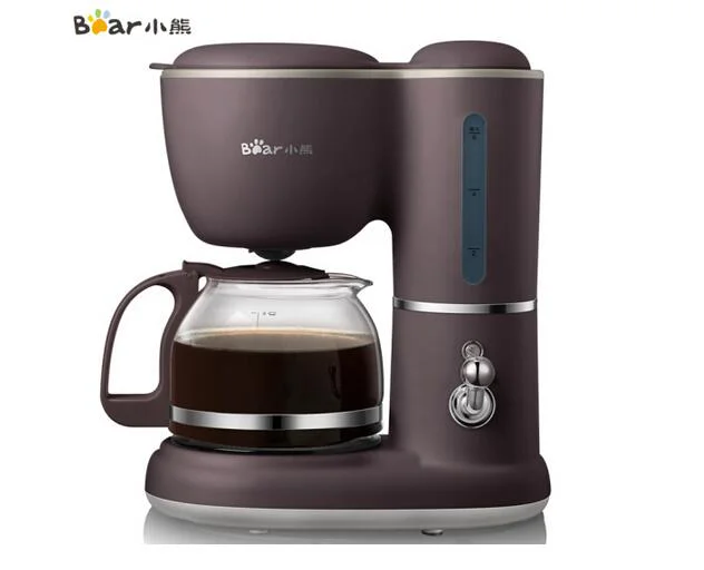 

Кофе-машина bear американская Бытовая 0,6 л капельного типа, маленькая мини-чайница, пивоваренный чайник, электрический чайник, Кофеварка