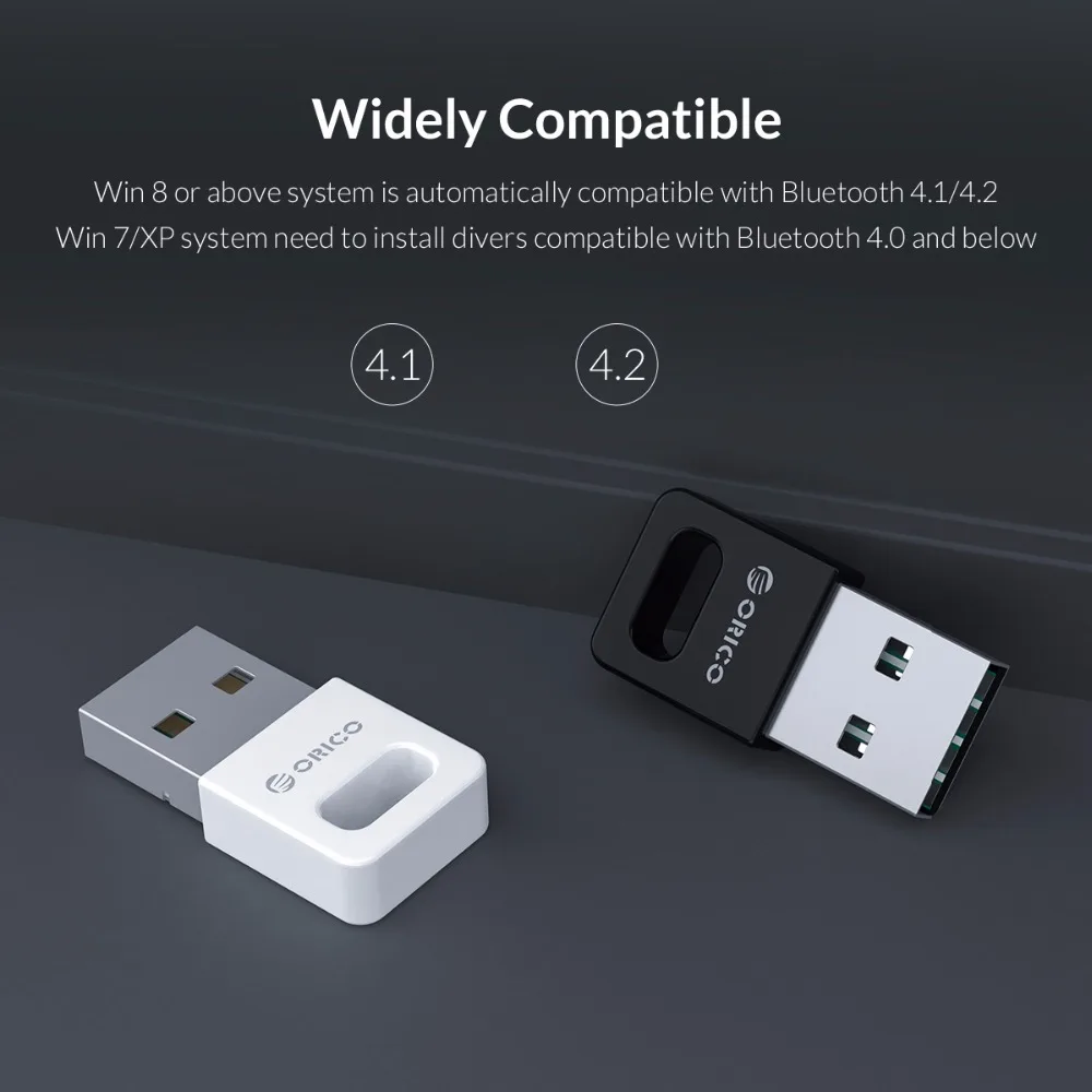 ORICO беспроводной USB Bluetooth компьютерный адаптер 4,0 aptx Bluetooth ключ музыкальный передатчик звуковой приемник Bluetooth адаптер