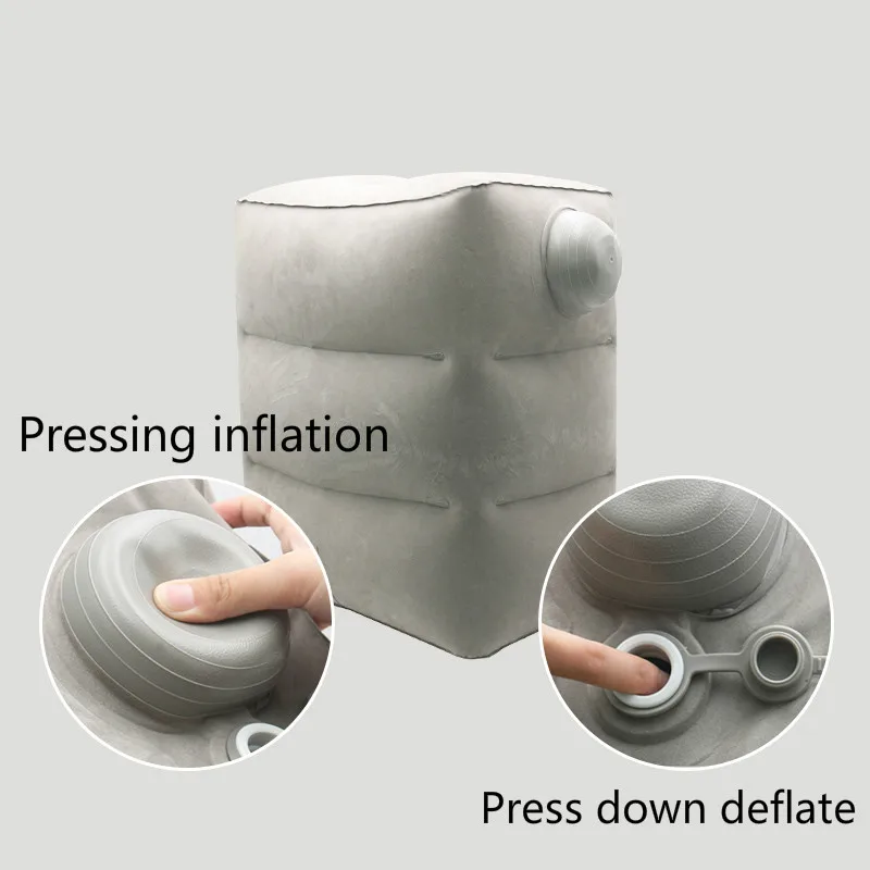 Новинка 2021 подушка для путешествий ног надувной самолет автомобиль автобус