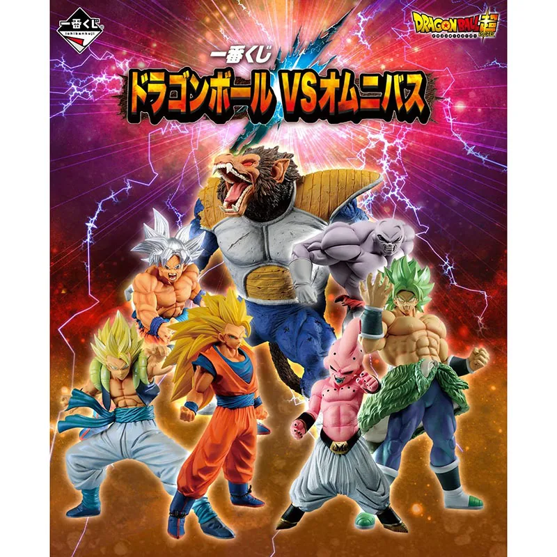 

Оригинальная фигурка Bandai Yichiban Dragon Ball Vs Аниме Фигурка Вегета Jiren Buu Goku Super Saiyan 3 коллекционные игрушки