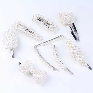 Новые стильные металлические заколки для волос для женщин, Элегантные Заколки для волос, аксессуары для волос