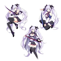 three ratels ca39 honkai impact 3rd anime sticker for vehicle fuel tank cover car laptop decor sticker kid toy decal