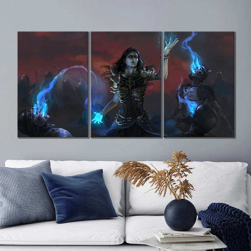 Комплект из 3 предметов костюм ведьмы путь в изгнании 2 ролевой игры видеоигры Арт