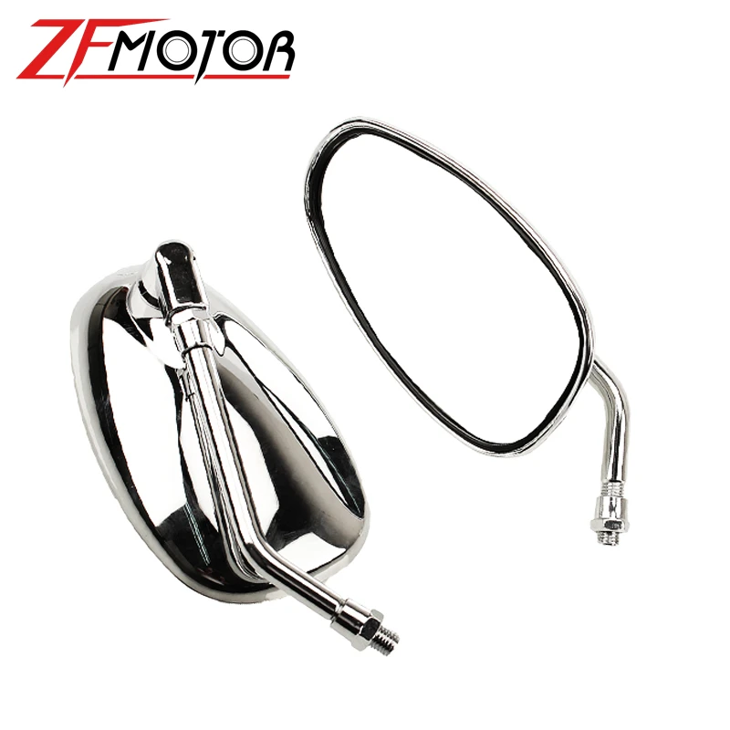 Для YAMAHA VMAX12 Vmax 1200 XJR400 XJR1200 XJR1300 XV125 XV250 SR250 SR400 Dolphin 250 зеркала заднего вида для