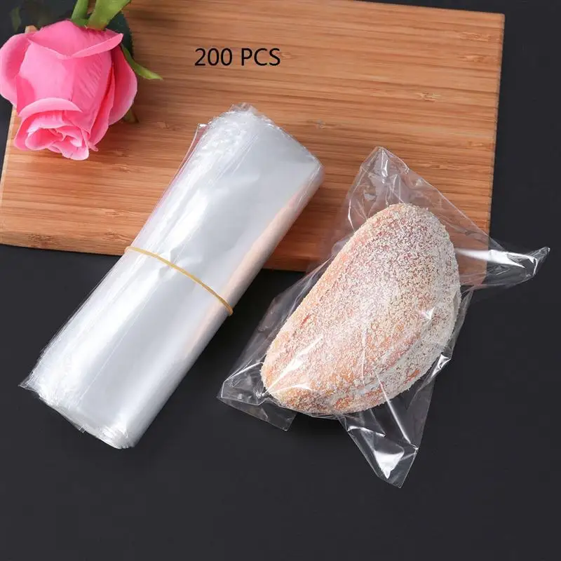 

200 Pcs 6X6 inch Waterproof POF Heat Shrink Wrap Bags Laminating Film Heat-Shrinkable Bag for Soaps Bath Bombs and DIY Crafts