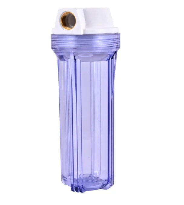 10 дюймов прозрачный корпус фильтра 4 точек касания/6 касания/1 дюйм из-медный порт