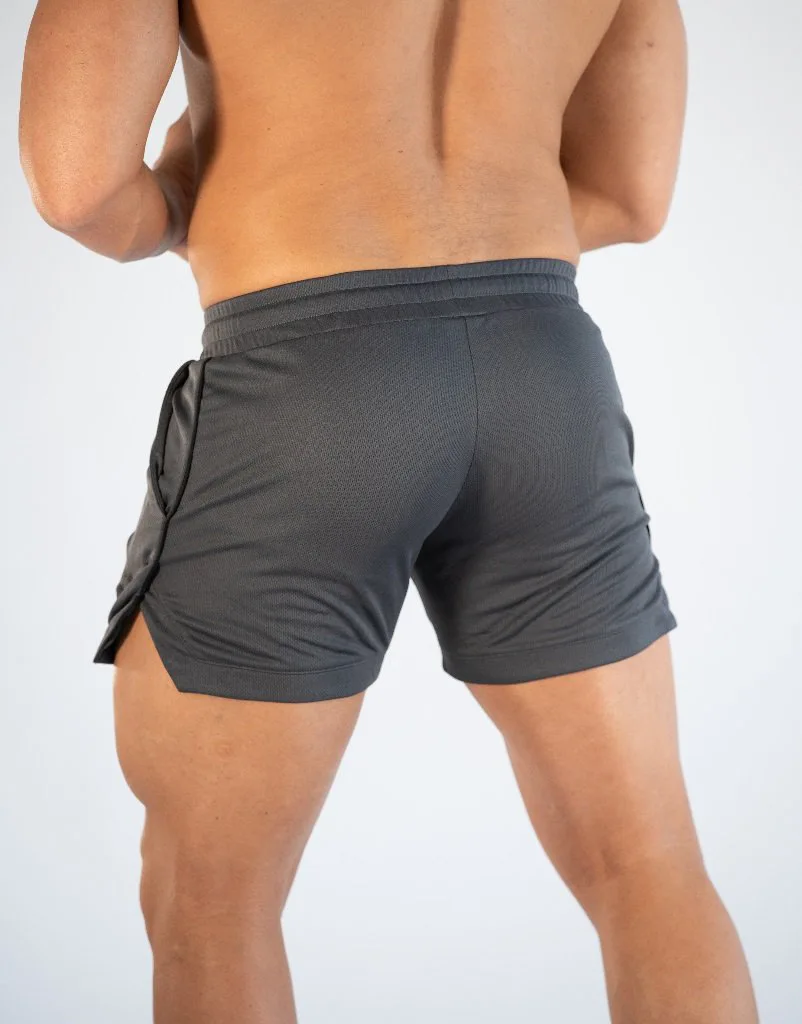 

2021 new plus size sports shorts comfortable elastic breathable marathon running three-point pants fitness beach