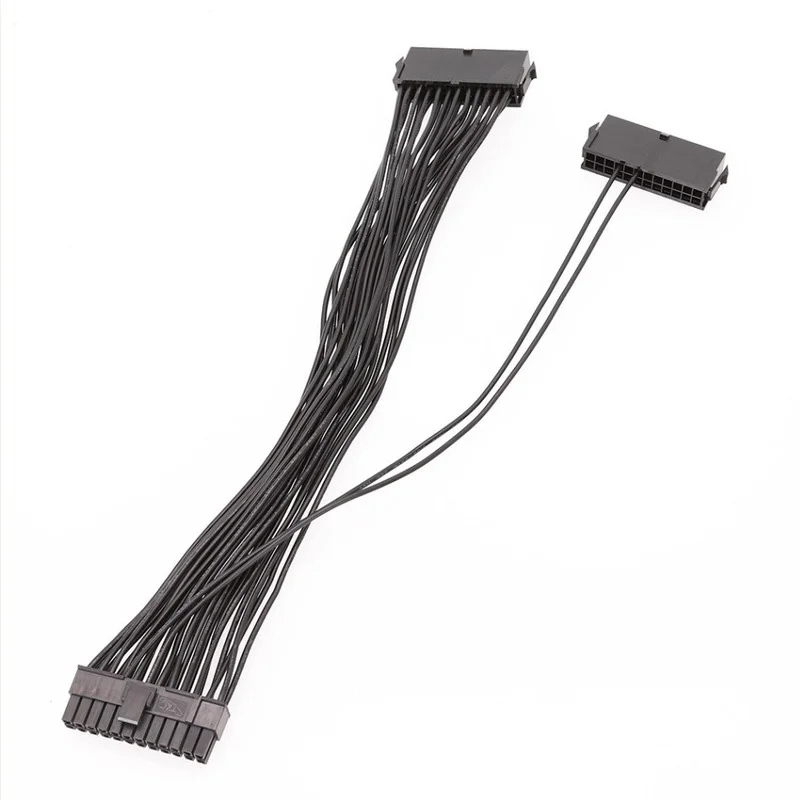 

24-контактный источник питания синхронизатор штекер-гнездо горный 24-контактный Y-разветвитель двойной блок питания Удлинительный кабель дл...