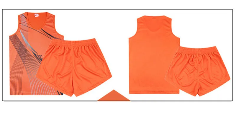 Дышащая одежда для легкой атлетики прыжки бег без рукавов спортивный костюм