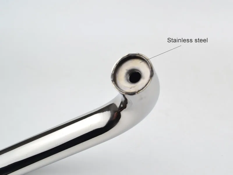 Ручка для душа из нержавеющей стали 304 одиночная ручка стеклянных дверей ванной