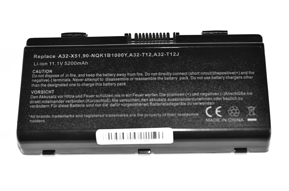 Apexway 6 ячеек X51L X51R X51RL Аккумулятор для ноутбука ASUS A32-X51 90-NQK1B1000Y A32-T12 T12Fg T12Ug X51C X51H