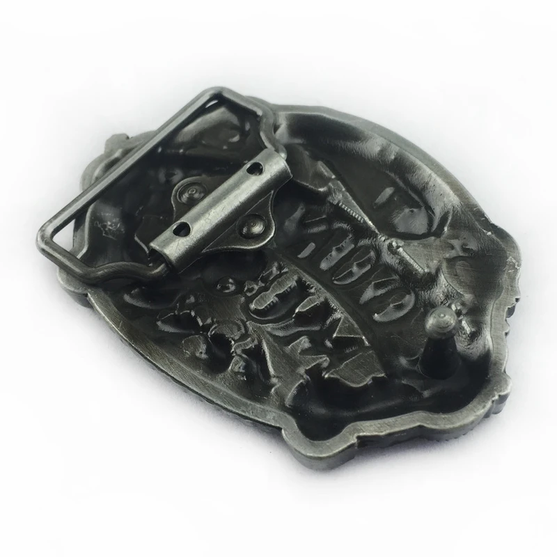 Рок н Стиль кантри с ремешком и пряжкой Винтаж музыканта Заколка Для панка 3 8 4 см