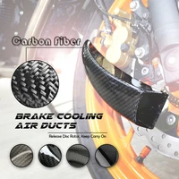 carbon fiber air ducts brake cooling mounting kit for for ducati hypermotard 939 sp 2016 2018 supersport s 937 939 2017 2020
