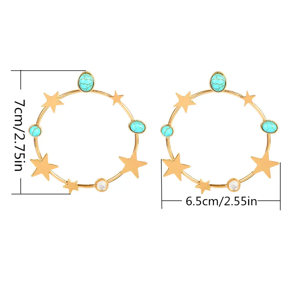 L.Mirror 1 пара женские серьги гвоздики в стиле бохо висячие для свадьбы выпускного
