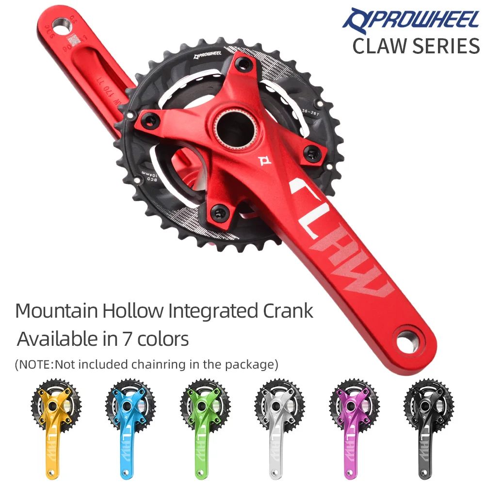 PROWHEEL коготь-551 Кривошип велосипеда MTB Запчасти диаметра окружности болтов (8/9/10/11