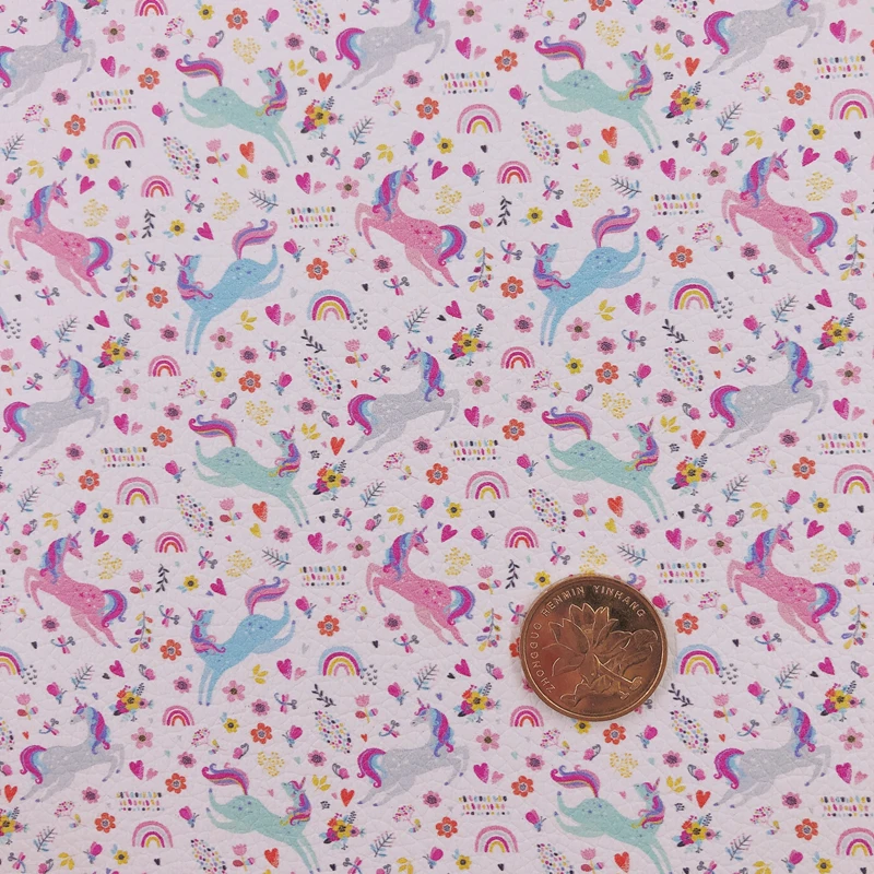 Простыня детская из искусственной кожи с принтом единорога 30x22 см - купить по