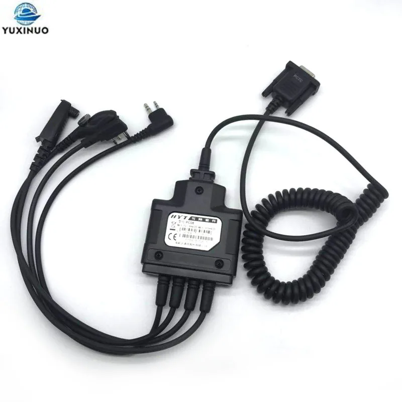 

Оригинальный HYT PC08 4 в 1 DB9 COM-порт, Кабель для программирования Hytera TC3000 TC3600 TC-700 500 TC2100 TC2108 TC-368 600 радио