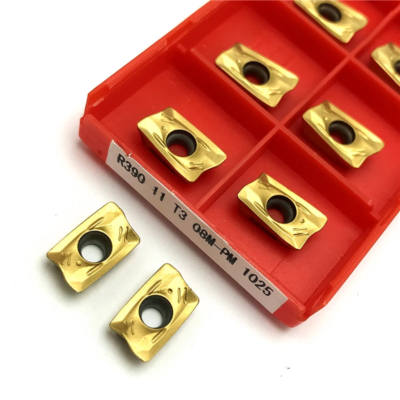 

Высококачественный металл R390 11T302 11T304 11T308 M PM 1030 1025 1010 1130 1040 4240, карбидный токарный станок с ЧПУ, режущее лезвие N 123J2, 10 шт.